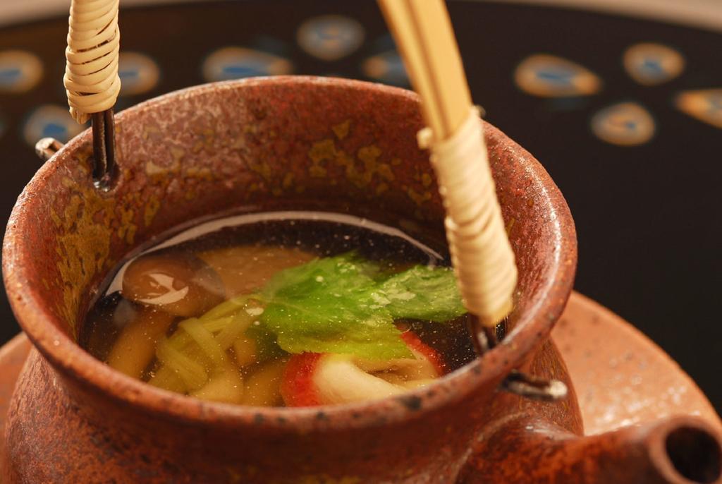 Hakone Tokinoshizuku Hotel Eksteriør billede A bowl of miso soup
